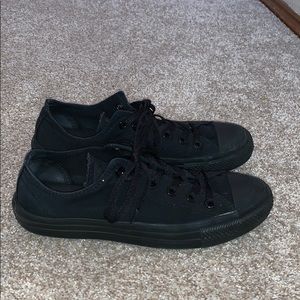 Black Low Top Converse